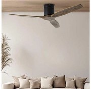 ZEVENTI - Stropný ventilátor SPELLO Wi-Fi Tuya čierna/dub + DO ZV0039