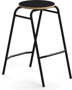 Barová stolička ALTUS, výška 690 mm, antracit