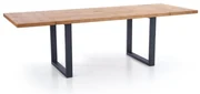 Jedálenský stôl Perez, dub / čierna