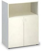 Stredná skriňa ProOffice 80 x 47 x 106,3 cm, biela