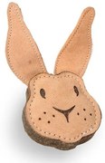 Hračka Tommi pre psov len prírodná Králik, 10 x2,5 cm