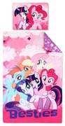 Bavlnené obliečky do detskej postieľky My Little Pony - 90 x 140 cm + 40 x 55 cm