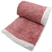 Ružová deka s baránkom 150x200 cm Island – My House