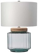 Elstead LUGA-TL-NATURAL - Stolná lampa LUGA 1xE27/60W/230V