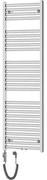 Mexen Hades, elektrické vykurovacie teleso 1500 x 500 mm, 600 W, chrómová, W104-1500-500-2600-01