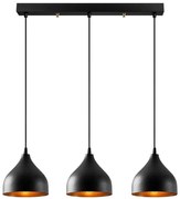 Luster na lanku TATTOO 3xE27/40W/230V