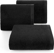 BAVLNENÝ UTERÁK PIERRE CARDIN EVI 70X140 CM ČIERNA