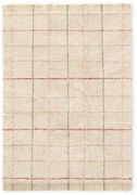 Krémový prateľný ručne tkaný bavlnený koberec 90x130 cm Color Lines – Lorena Canals
