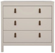 Sivobéžová komoda 82x80x38 cm Madrid – Tvilum