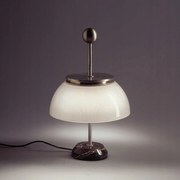 Stolová lampa Artemide Alfa 0026010A, nikel, mramor, sklo, 48 cm, E14