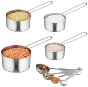 Súprava odmeriek a odmerných lyžíc 8 ks, RD46542