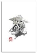 Gario Obraz na plátne Star Wars, Baby Yoda - Péchane Rozmery: 60 x 90 cm