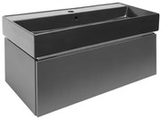 Kúpeľňová skrinka SAT Feel 100x30x46 cm mat SATFEEL100ANTU3