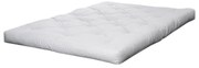 Biely stredne tvrdý futónový matrac 90x200 cm Coco Natural – Karup Design