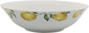 Porcelánová misa s citrónmi Maison Limone Blossom - Ø 24*7 cm / 1400 ml