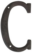 Nástenne kovove písmeno C - 13 cm