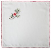 VIANOČNÉ PRESTIERANIE NA STÔL INES13 SADA 4 KS 40X40 CM VZOROVANÁ