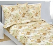 Bellatex Flanelové obliečky Jeseň, 140 x 200 cm, 70 x 90 cm