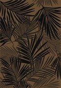 Koberec Eqos 0005 BROWN – hnedý vzorovaný obdĺžnik Rozmer: 80x150 cm