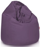 Plyšový sedací vak SAKO fialový