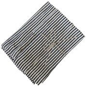 4ks krémové bavlnené obrúsky so zlatými hviezdami - 40*40cm