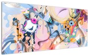 Obraz - Rozprávková abstrakcia (120x50 cm)