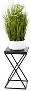 Květinový stojan LOFT I 40 cm černý