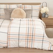4Home Flanelové obliečky Elegant Plaid, 140 x 200 cm, 70 x 90 cm
