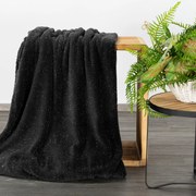 DEKA Z MIKROFLANELU BLINK 150X200 CM ČIERNA