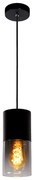 Lucide 74410/01/65 - Luster na lanku ZINO 1xE27/60W/230V čierna
