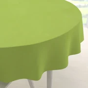 Biante Teflónový okrúhly obrus TF-003 Hráškovo zelený Ø 50 cm