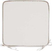 Podsedák na stoličku DOREMA 38x38 cm, krémový