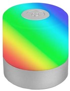 Briloner 7462014 - LED RGB Nabíjacia stolná lampa LED/1,5W/5V IP44 chróm