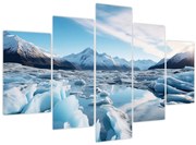 Obraz - Ľadovcové útvary (150x105 cm)