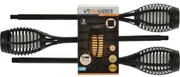 Sada solárnych LED lámp Topeka 48 cm, 3 ks, teplá biela