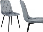 Jedálenské kreslo MADISON sivé