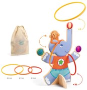 Hádzanie krúžkov na slona