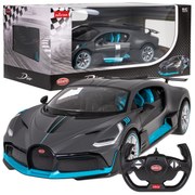 Auto na diaľkové ovládanie Bugatti Divo silver RASTAR model 1:14