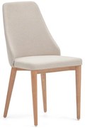 Béžová jedálenská stolička Rosie – Kave Home