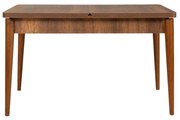 Jídelní rozkládací stůl Vina 129/163 cm ořech