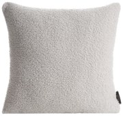 DEKORAČNÁ OBLIEČKA NA VANKÚŠ BUKLA 45X45 CM STRIEBORNÁ