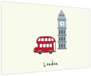 Obraz - Mestá Európy N⁰3 (90x60 cm)