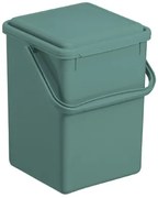M - Odpadkový kôš na bio odpad, Kompostér BIO, matný zelený, 9l
