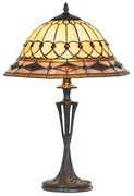 Tiffany lampa stolná CARAMEL 59*Ø40