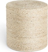 Hanse Home Sedací vak JUTTA POUF 106236 Ivory - 40x40 cm
