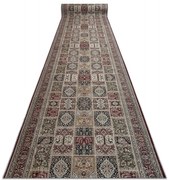 Protišmykový behúň LOTUS CASSETTES 39980 béžový / červený - Výpredaj