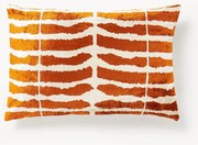 Poťah na vankúš z viskózy's tkaným žakárovým vzorom Dejan