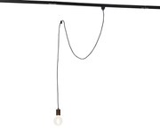 Závesná lampa tmavý bronz pre koľajnicový systém 1-fázový - Iconic Cavalux