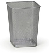 Drôtený odpadkový kôš na papiere, 12 litrov, strieborný