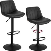 Set dvoch barových stoličiek LJB181BH01 (2ks)